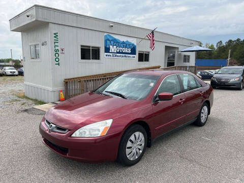 2005 Honda Accord for sale at Mountain Motors LLC in Spartanburg SC