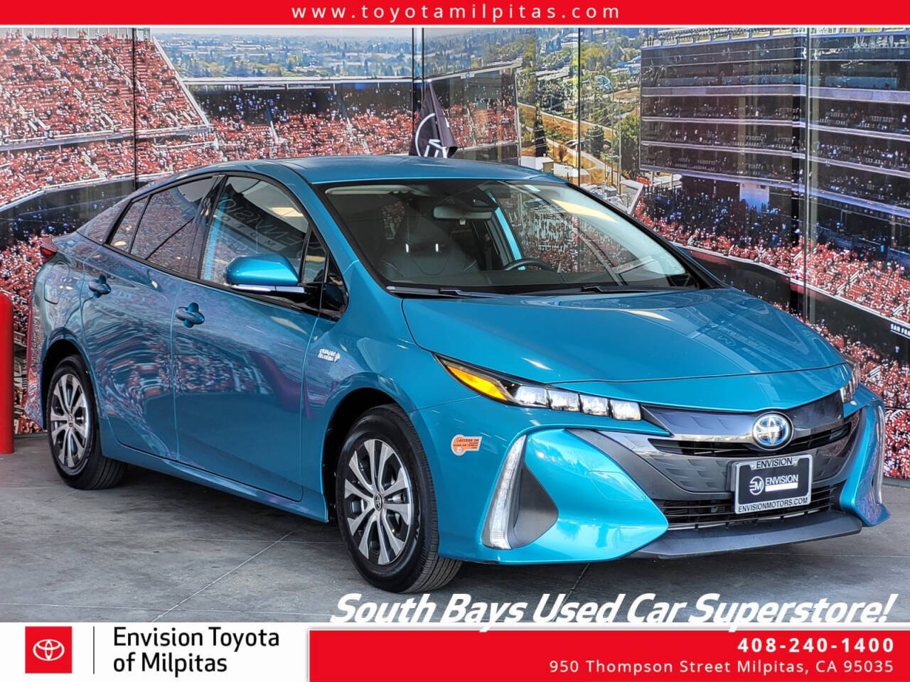 2020 Toyota Prius Prime for sale at Envision Toyota of Milpitas in Milpitas, CA