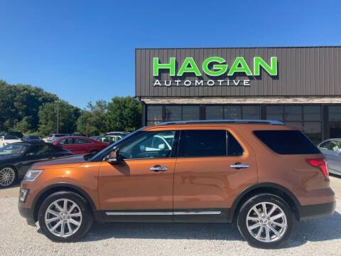 2017 Ford Explorer for sale at Hagan Automotive in Chatham IL