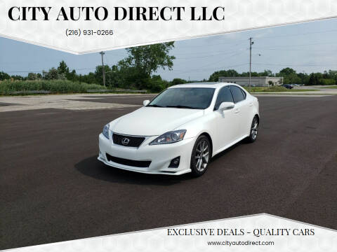 2013 Lexus IS 250 for sale at City Auto Direct LLC in Euclid OH