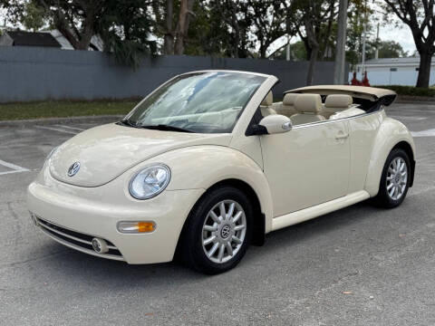 2005 Volkswagen New Beetle Convertible for sale at Quality Motors Truck Center in Miami FL