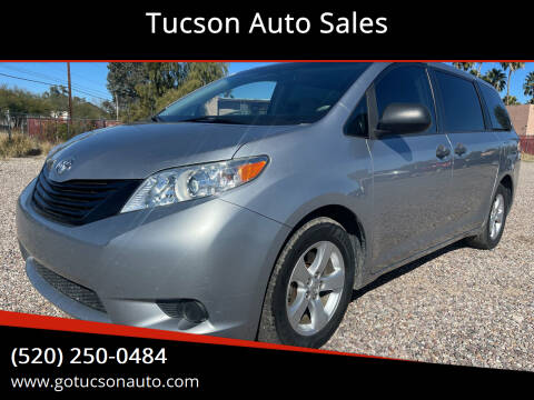 2013 Toyota Sienna for sale at Tucson Auto Sales in Tucson AZ