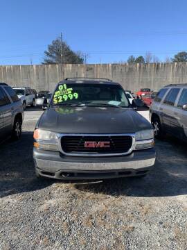 2001 GMC Yukon for sale at J D USED AUTO SALES INC in Doraville GA