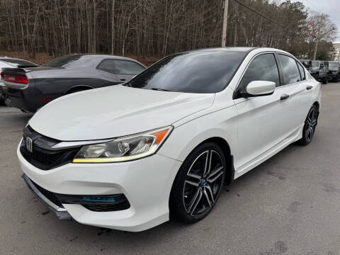 2016 Honda Accord for sale at GEORGIA AUTO DEALER LLC in Buford GA
