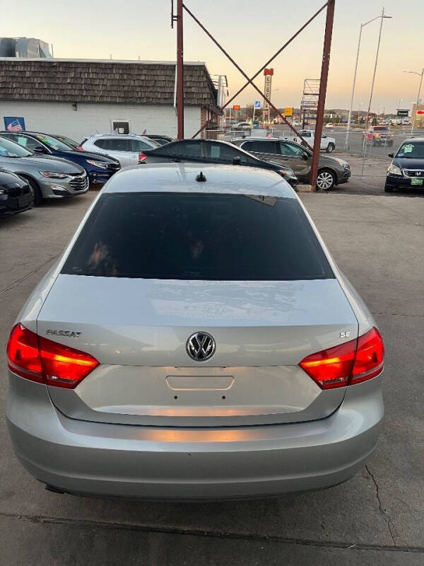 2013 Volkswagen Passat SE PZEV