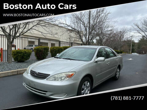 2004 Toyota Camry for sale at Boston Auto Cars in Dedham MA