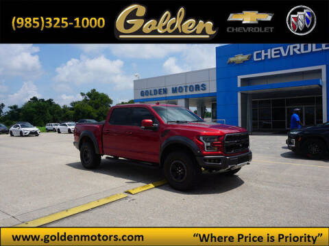 2019 Ford F-150 for sale at GOLDEN MOTORS in Cut Off LA