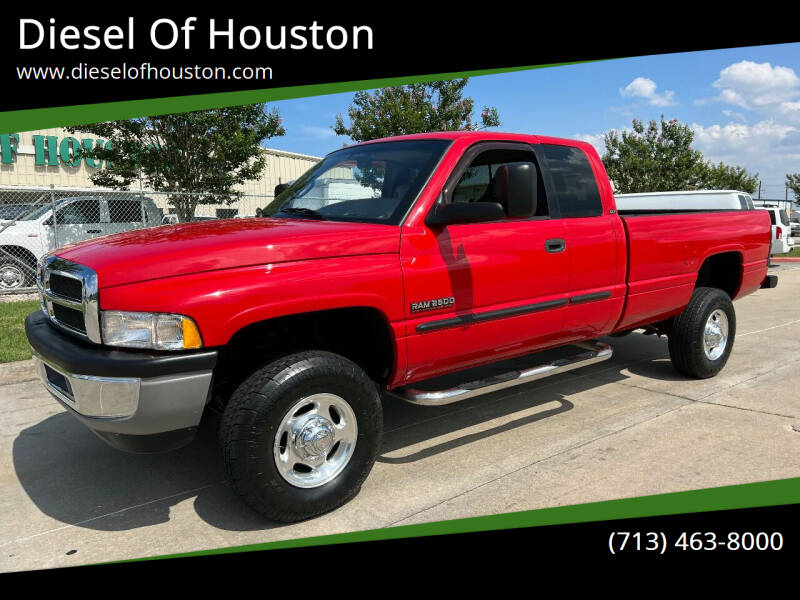 2001 Dodge Ram 2500 for sale at Diesel Of Houston in Houston TX