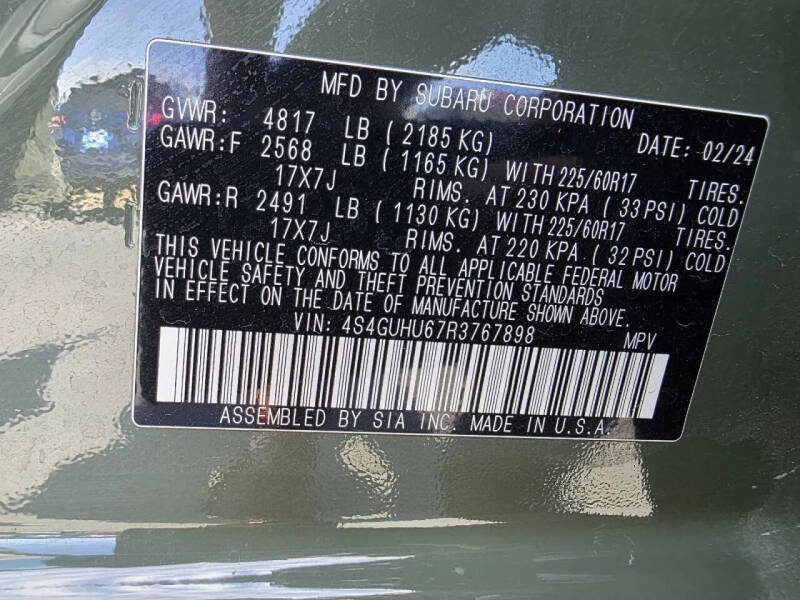 2024 Subaru Crosstrek Wilderness