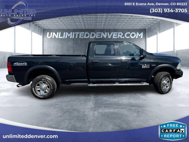 2018 RAM 2500 for sale at Unlimited Auto Sales in Denver CO