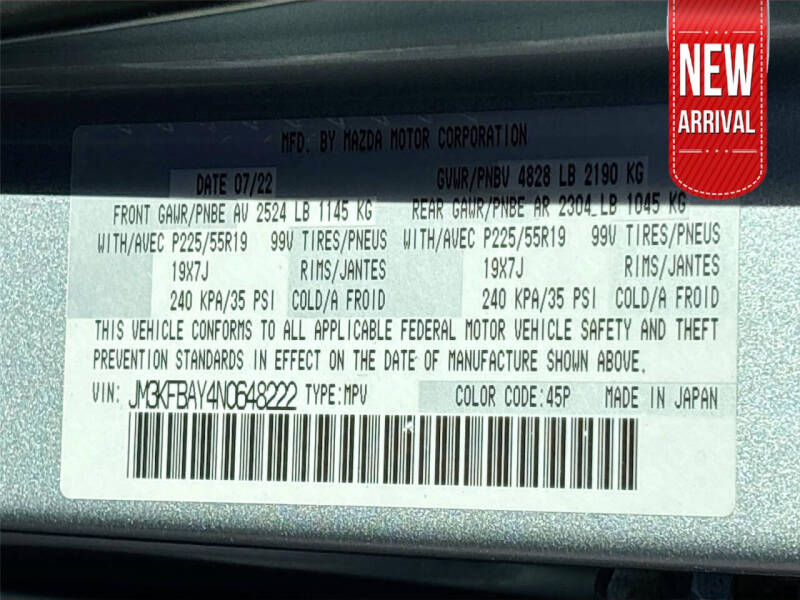 2022 Mazda CX-5 2.5 Turbo