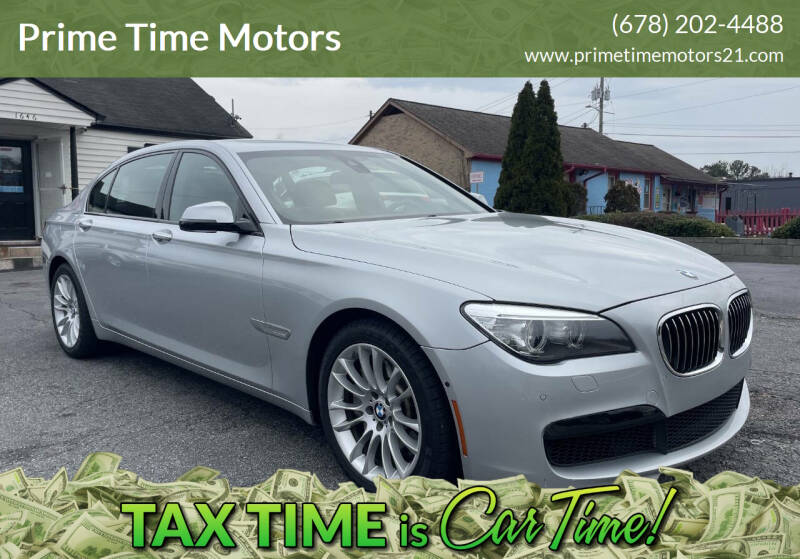 2014 BMW 7 Series for sale at Prime Time Motors in Marietta GA