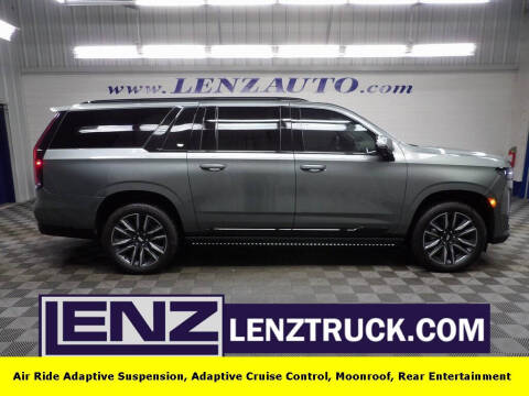 2024 Cadillac Escalade ESV for sale at LENZ TRUCK CENTER in Fond Du Lac WI