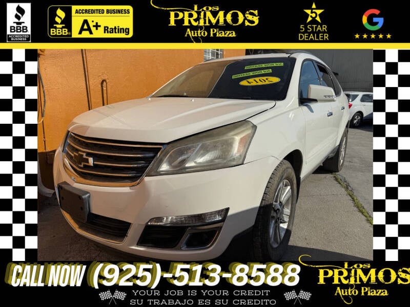 2014 Chevrolet Traverse for sale at Los Primos Auto Plaza in Brentwood CA