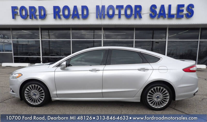 2015 Ford Fusion for sale at Ford Road Motor Sales in Dearborn MI