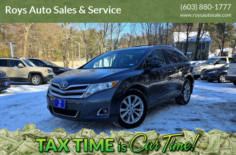 2015 Toyota Venza for sale at Roys Auto Sales & Service in Hudson NH