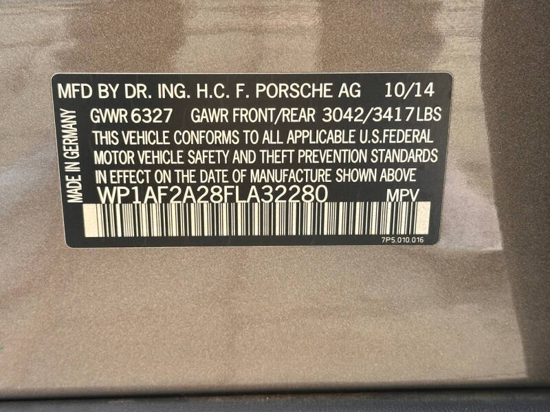 2015 Porsche Cayenne Diesel