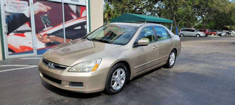 2007 Honda Accord for sale at AUTOBOTS FLORIDA in Pompano Beach FL