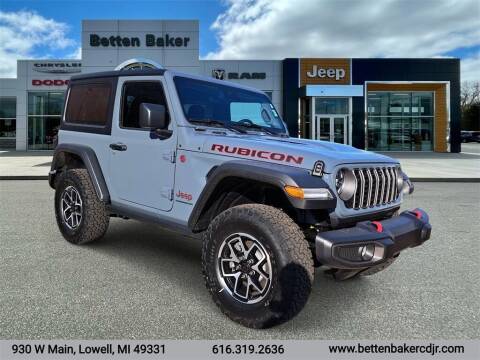 2024 Jeep Wrangler for sale at Betten Baker Chrysler Dodge Jeep Ram in Lowell MI
