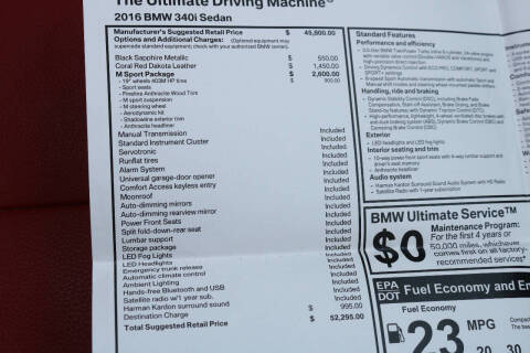 2016 BMW 3 Series 340i