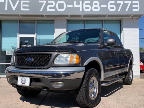 2002 Ford F-150 for sale at Shift Automotive in Denver CO