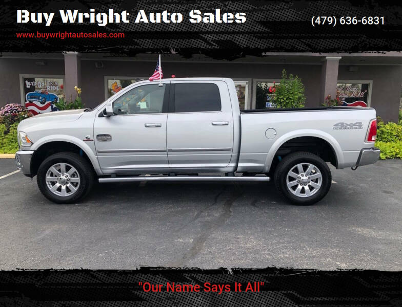 2017 RAM 2500 for sale at Buy Wright Auto Sales in Rogers AR