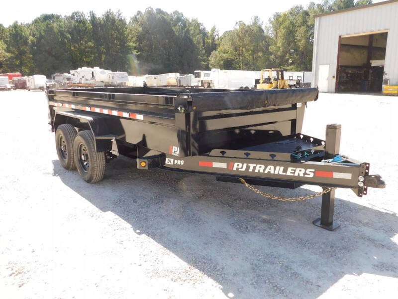 2026 PJ Trailers DL 14 x 83 Low Pro with Tarp R