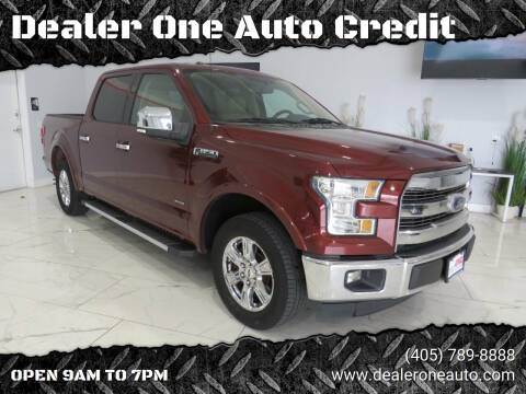 2015 Ford F-150 for sale at Dealer One Auto Credit in Oklahoma City OK