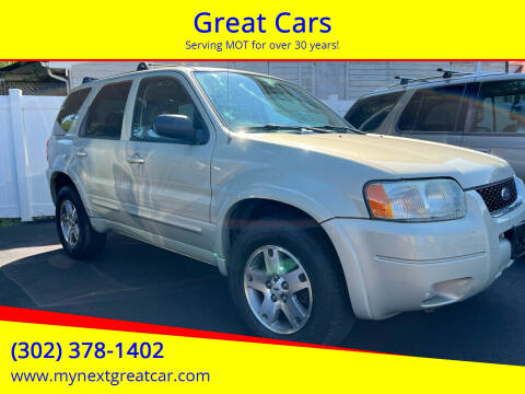 2004 Ford Escape for sale at Great Cars in Middletown DE