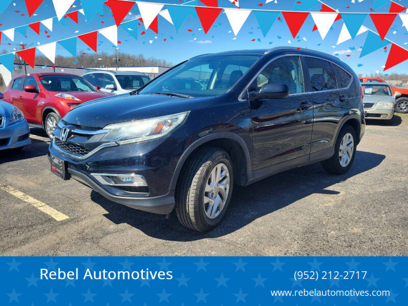 2015 Honda CR-V for sale at Rebel Automotives in Maple Plain MN