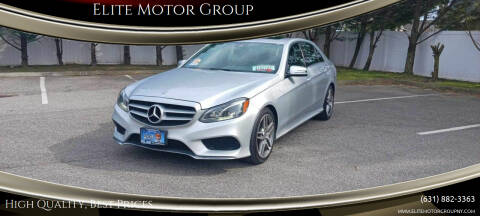 2014 Mercedes-Benz E-Class for sale at Elite Motor Group in Lindenhurst NY