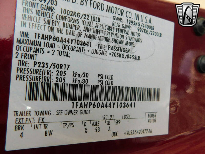 2004 Ford Thunderbird Deluxe