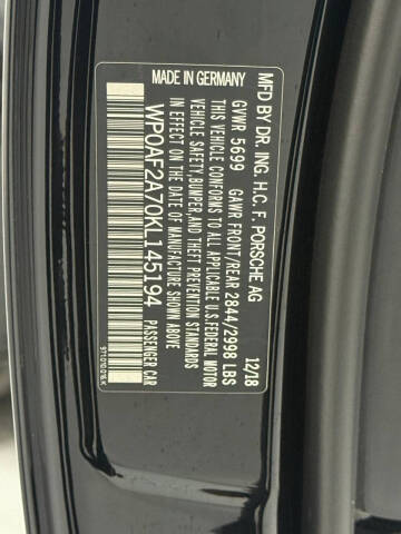 2019 Porsche Panamera Turbo