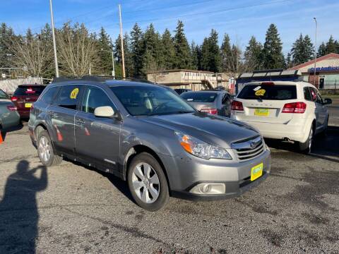 2011 Subaru Outback for sale at Federal Way Auto Sales in Federal Way WA