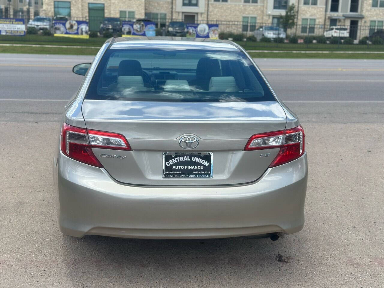 2013 Toyota Camry for sale at Central Union Auto Finance LLC in Austin, TX