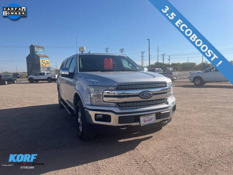 2018 Ford F-150 for sale at Tony Peckham @ Korf Motors in Sterling CO