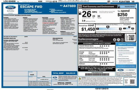 2019 Ford Escape SE