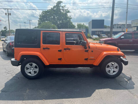 2012 Jeep Wrangler Unlimited for sale at GREAT DEALS ON WHEELS in Michigan City IN