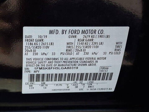 2020 Ford Explorer Limited
