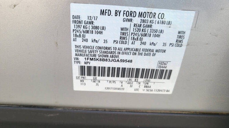 2018 Ford Explorer