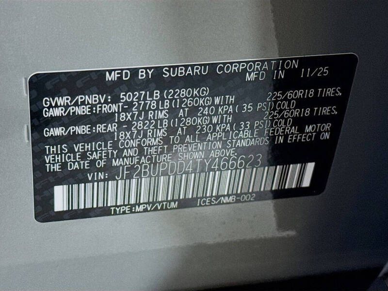 2026 Subaru Outback Limited