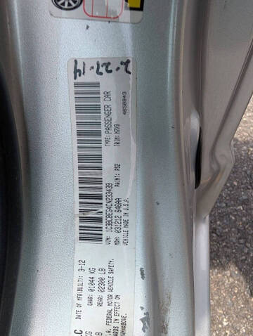 2012 Chrysler 200 Touring