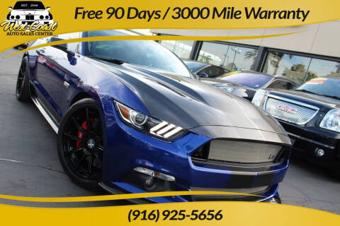 2015 Ford Mustang for sale at West Coast Auto Sales Center in Sacramento CA