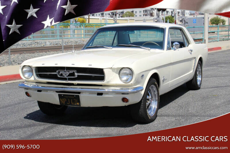 1965 Ford Mustang for sale at American Classic Cars in La Verne CA