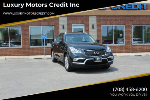 2016 Infiniti QX50 for sale at Luxury Motors Credit Inc in Bridgeview IL