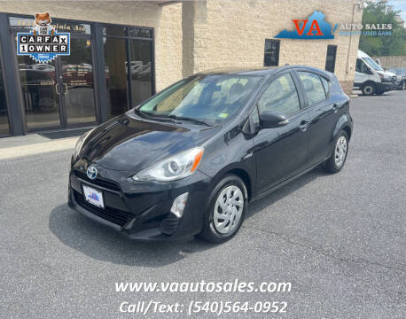 2016 Toyota Prius c for sale at Va Auto Sales in Harrisonburg VA