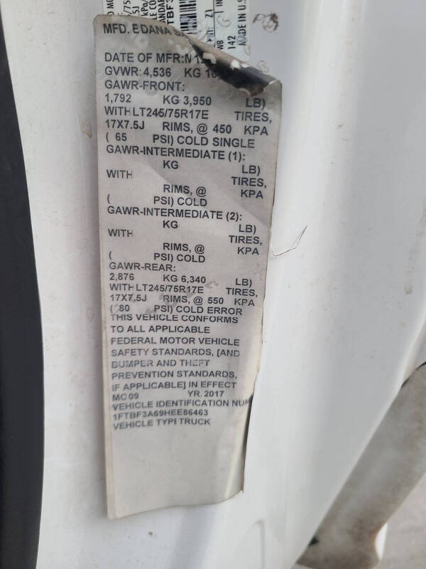 2017 Ford F-350 Super Duty XL
