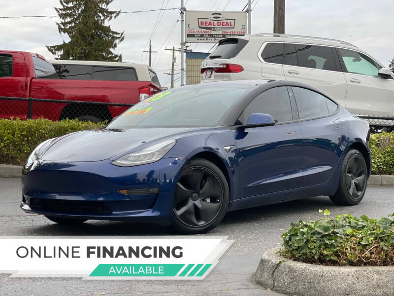 2018 Tesla Model 3 for sale at Real Deal Cars in Everett WA