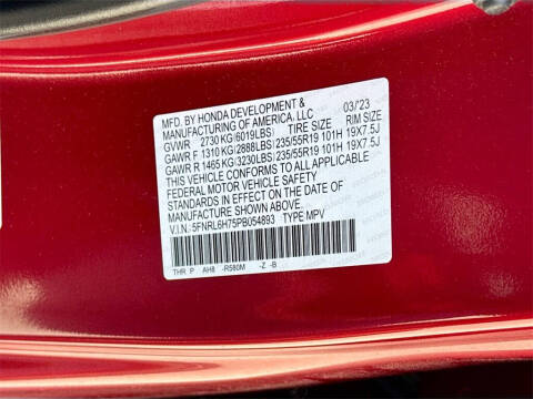 2023 Honda Odyssey Sport