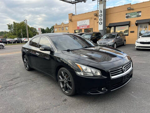 2014 Nissan Maxima for sale at Gem Motors in Saint Louis MO
